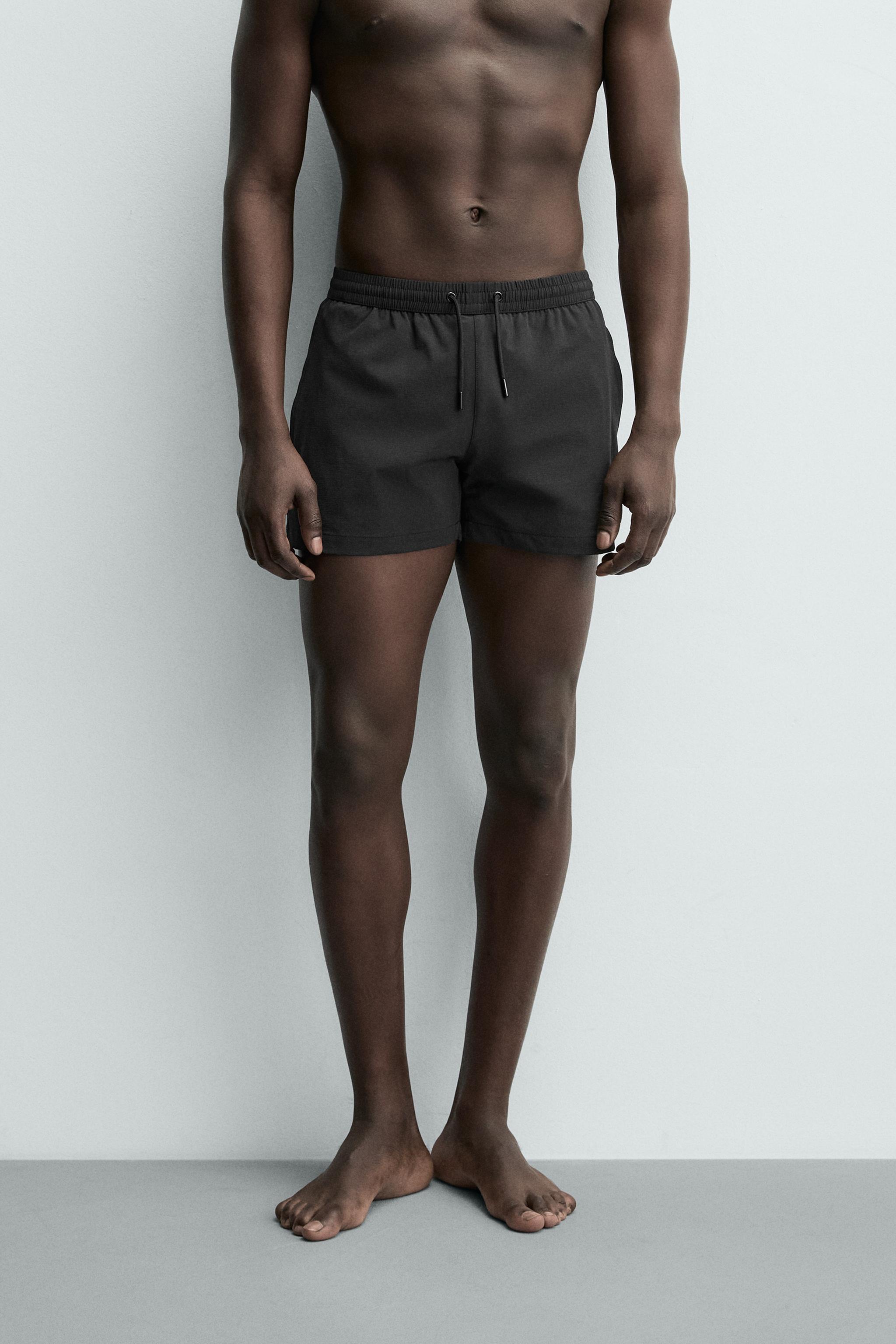 SHORT STRUCTURED SWIMSUIT